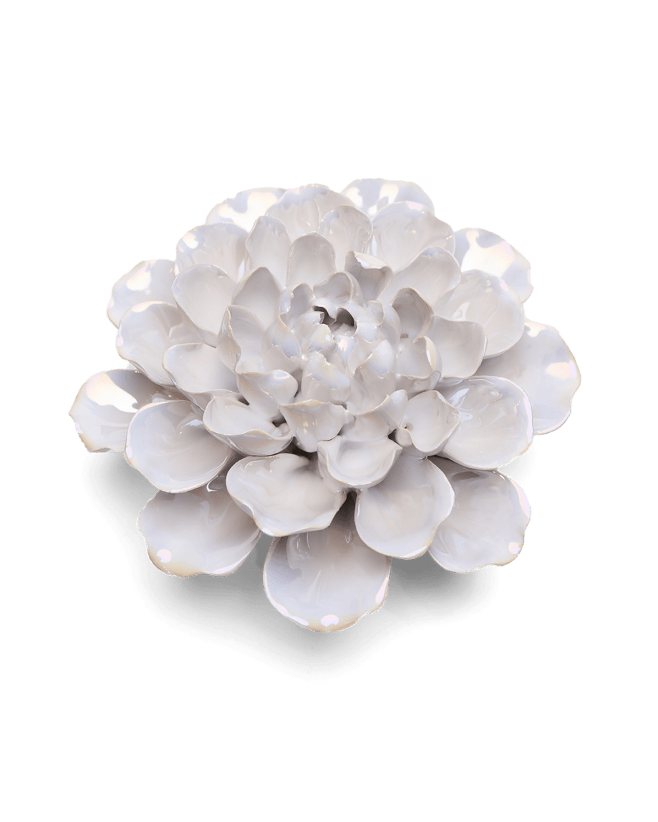 Ceramic Flower Pearl Large Flower - Chive US Wholesale