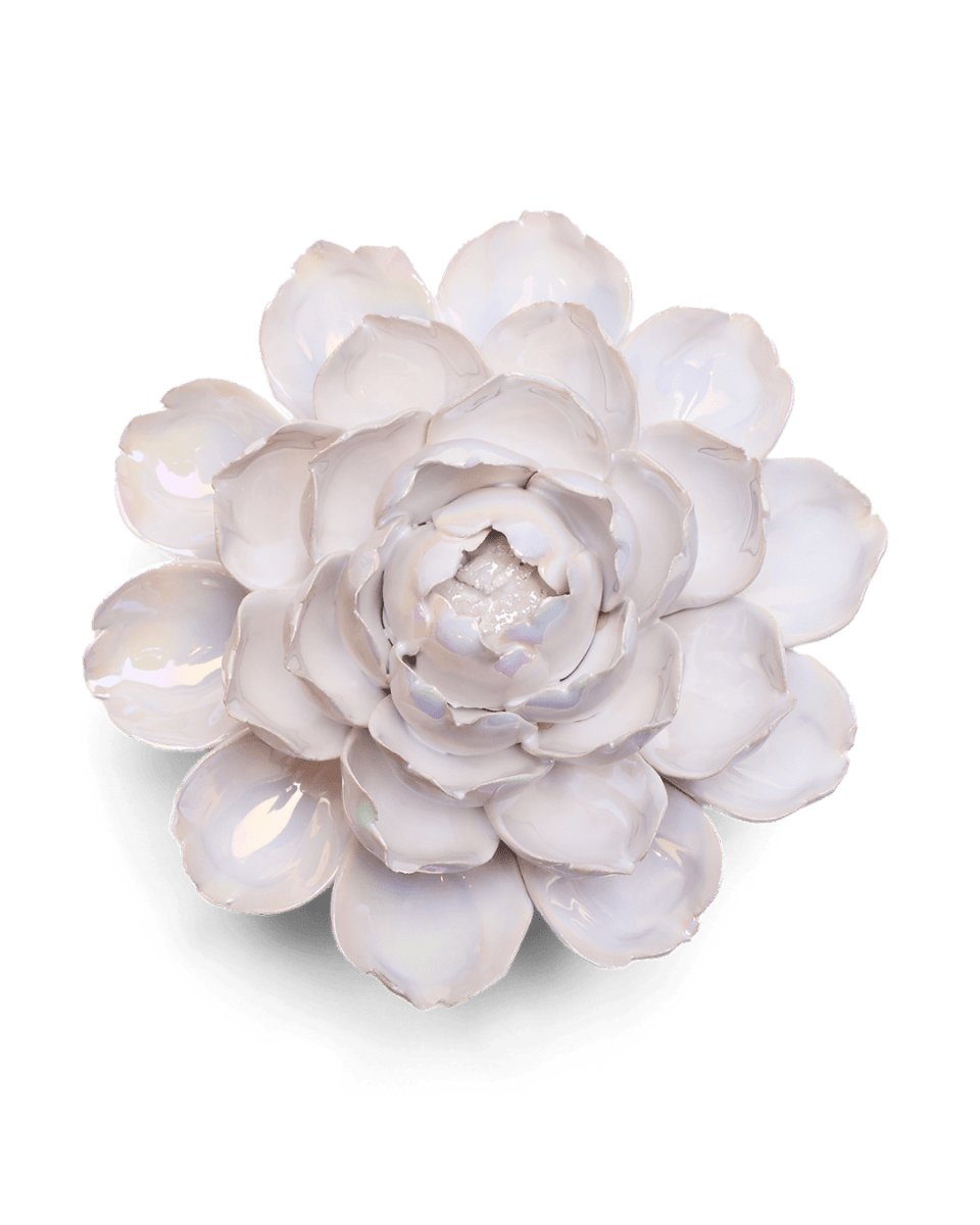 Ceramic Flower Pearl Mofo Flower - Chive US Wholesale