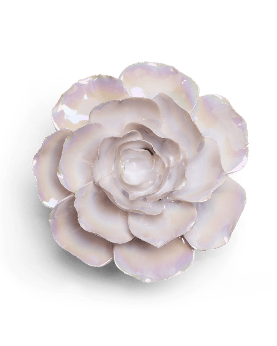 Ceramic Flower Pearl Ranunculus - Chive US Wholesale
