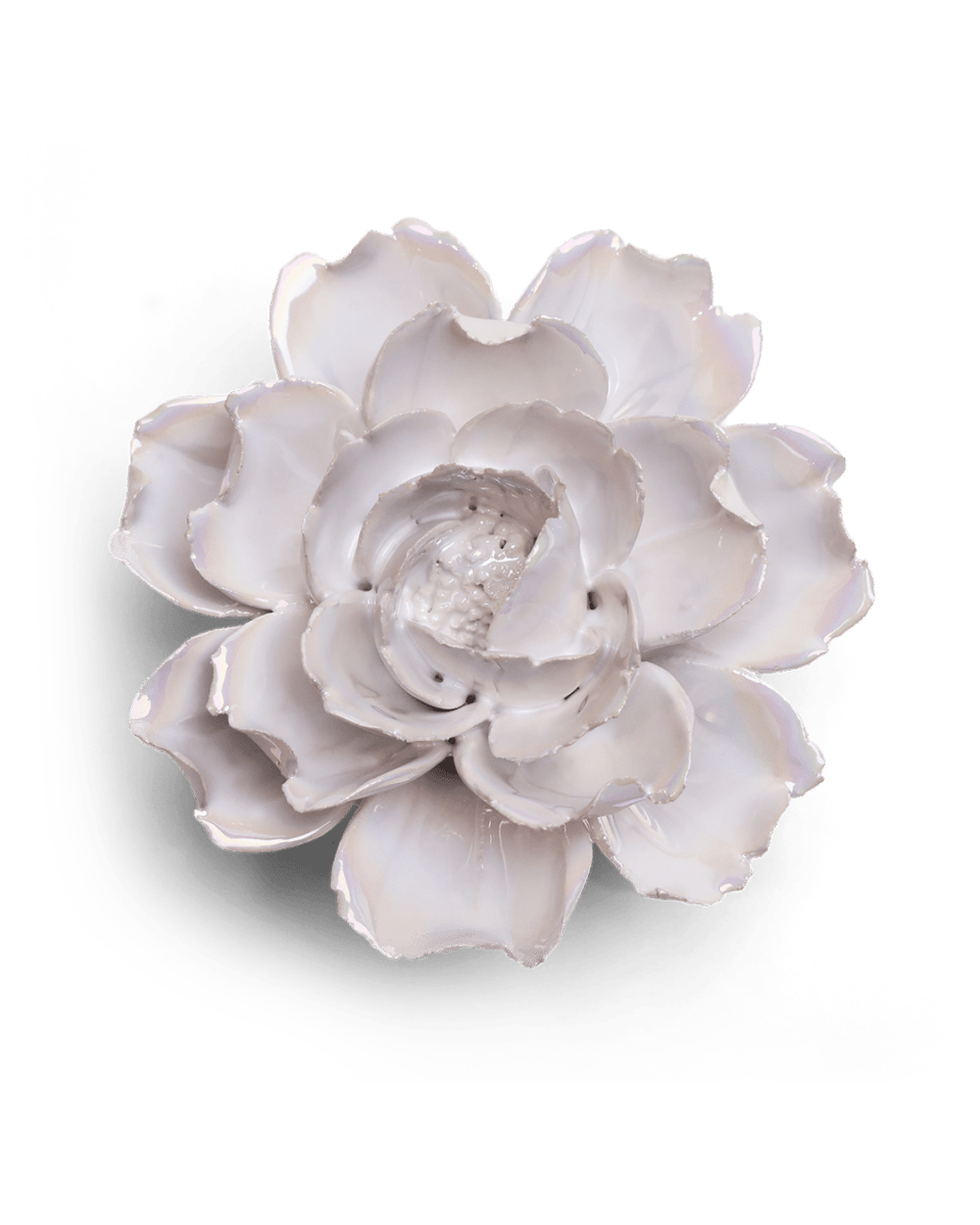 Ceramic Flower Pearl Rose - Chive US Wholesale