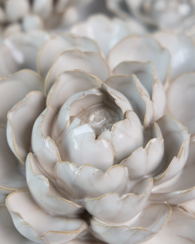 Ceramic Flower Coastal Curated Collection #4 - Chive US Wholesale