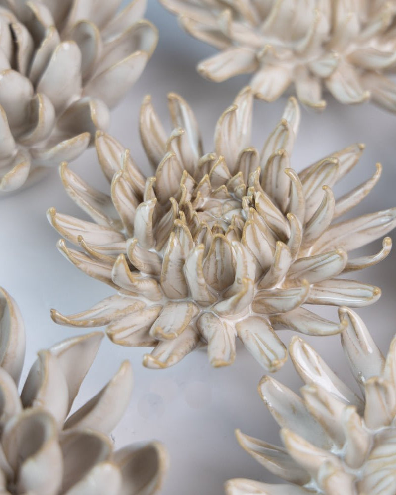 Ceramic Flower Coastal Curated Collection #5 - Chive US Wholesale