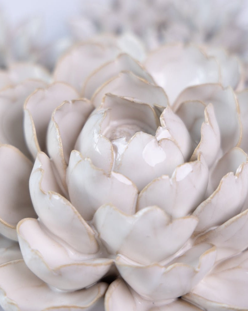 Ceramic Flower Coastal Curated Collection #7 - Chive US Wholesale