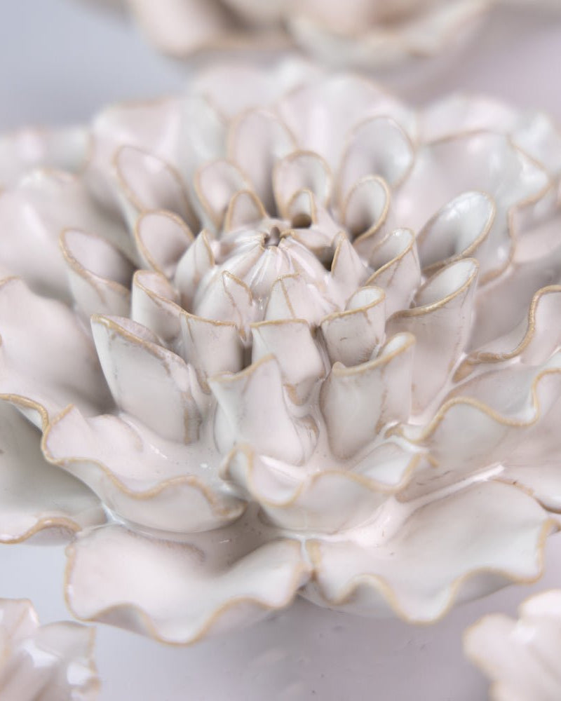 Ceramic Flower Coastal Curated Collection #8 - Chive US Wholesale