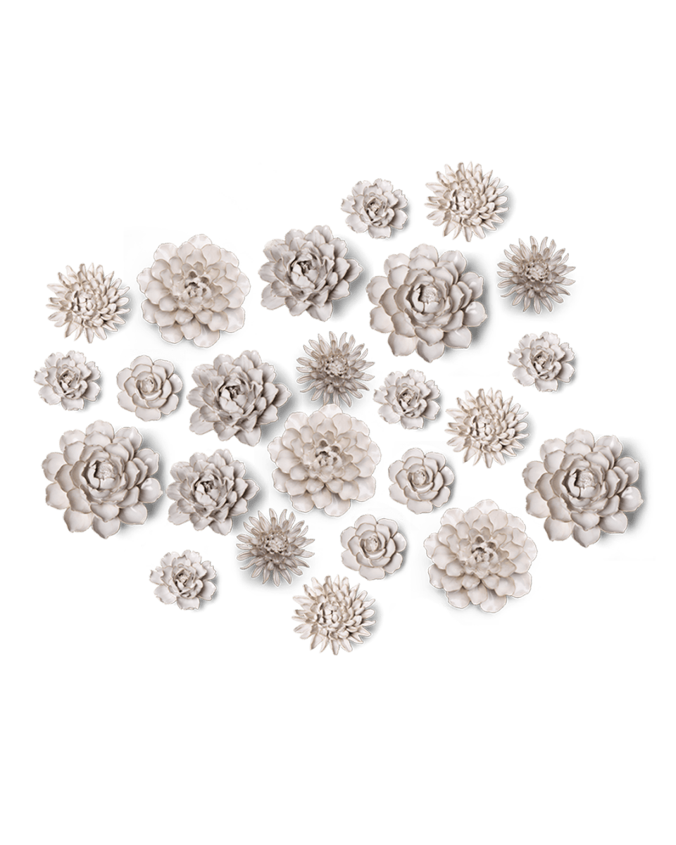 Ceramic Flower Coastal Curated Collection 10 - Chive US Wholesale