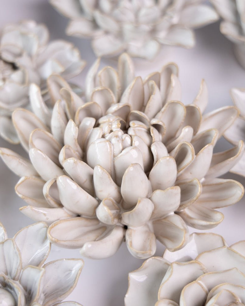 Ceramic Flower Coastal Curated Collection #10 - Chive US Wholesale