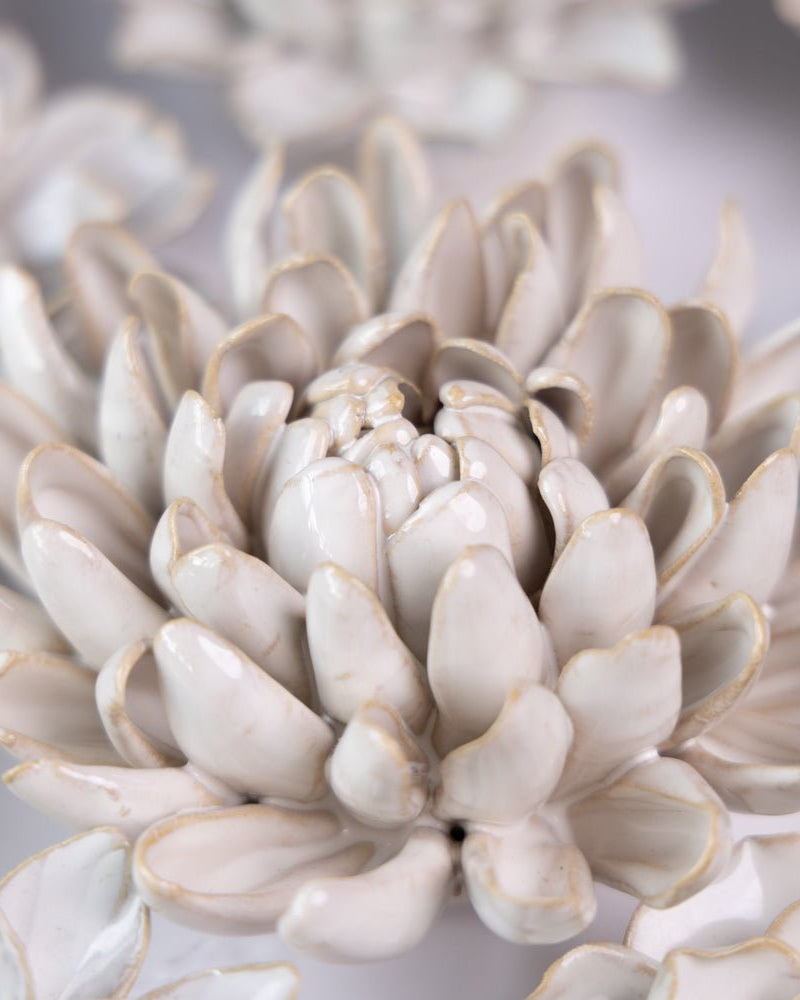 Ceramic Flower Coastal Curated Collection #10 - Chive US Wholesale