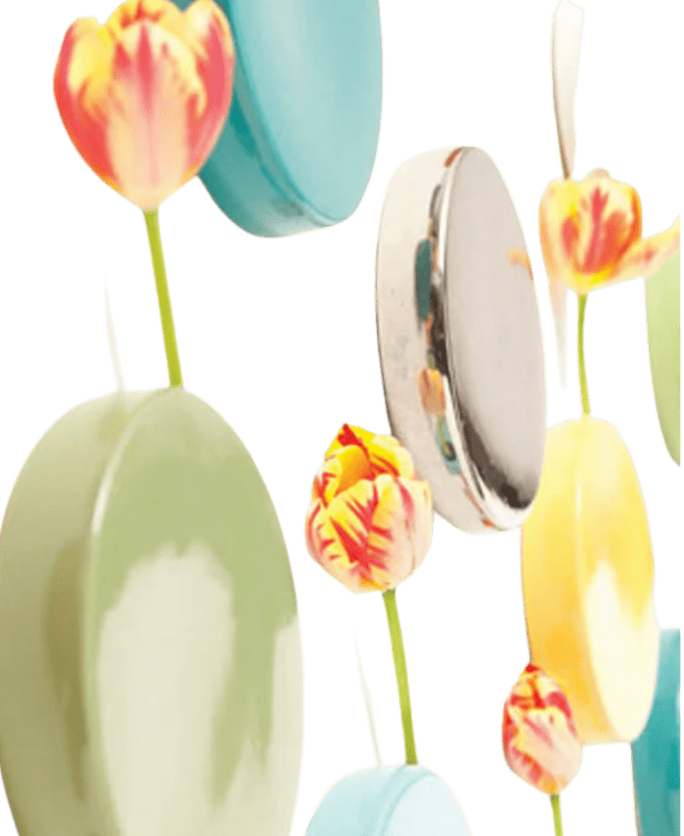 Wall Dot Ceramic Flower Vase Kit - Chive US Wholesale