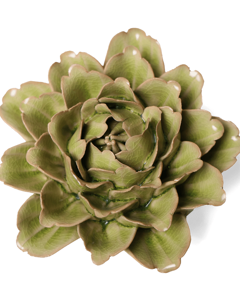 Ceramic Flower English Garden Curated Collection 24 - Chive US Wholesale