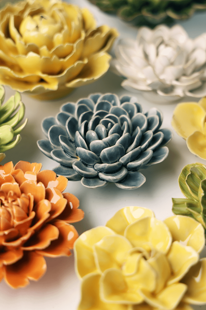 EG29 Pewter Blue Zinderella Zinnia - Chive US Wholesale