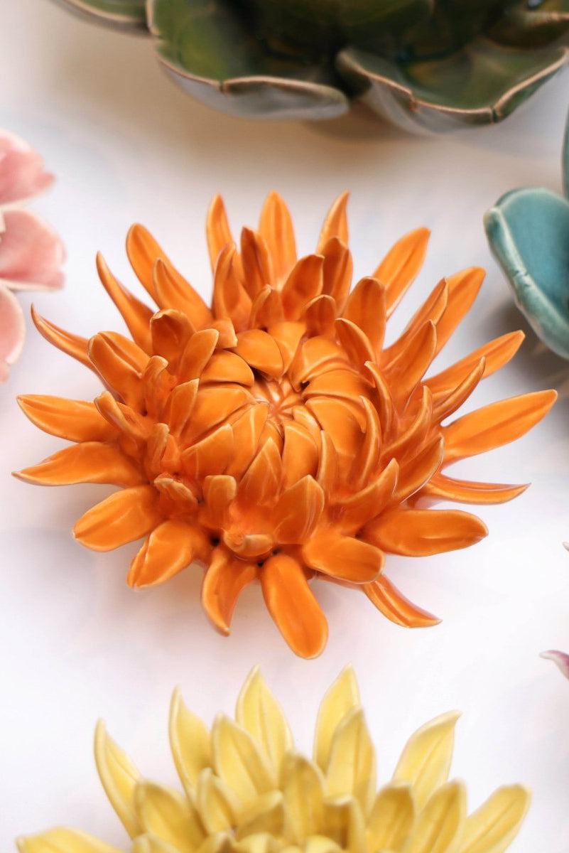 English Garden 35 Orange Sarah Mum - Chive US Wholesale