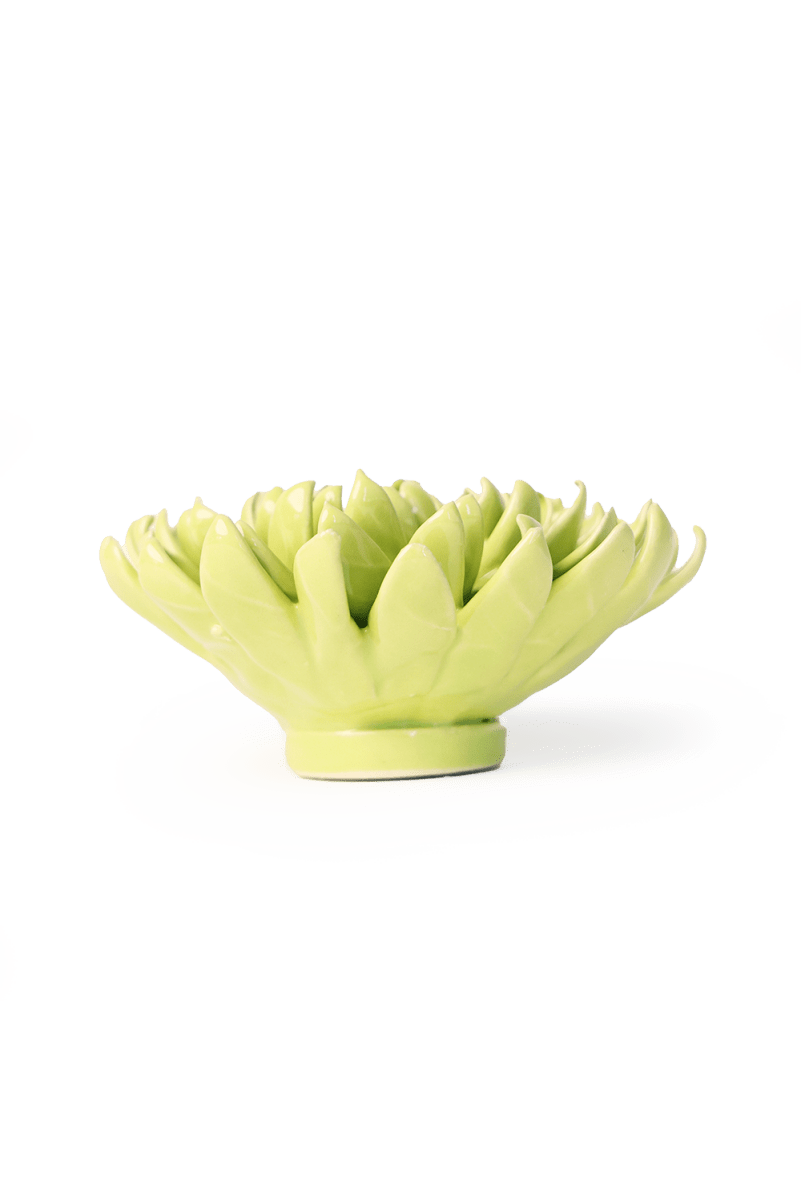 EG43 Yellow Green Pompom Mum - Chive US Wholesale