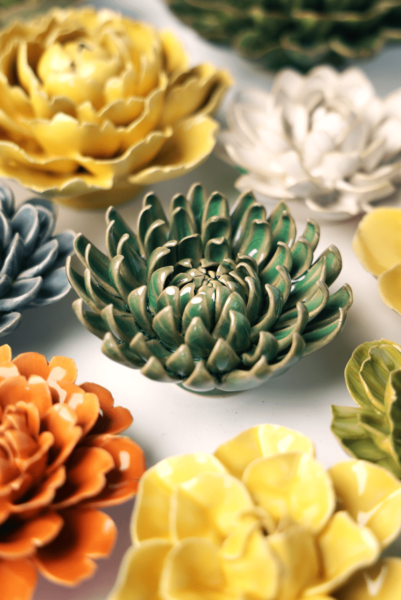 EG52 Jungle Green Pompom Mum - Chive US Wholesale