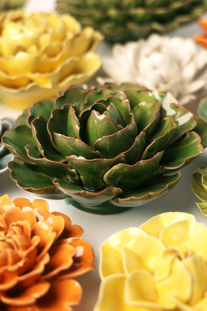 EG22 Avocado Green Keiko Peony - Chive US Wholesale