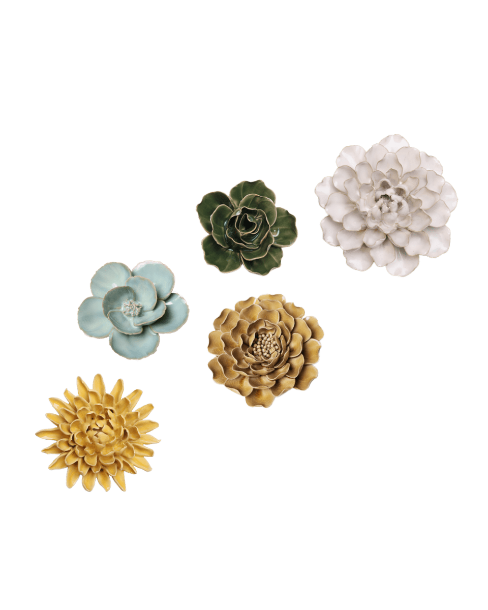 Ceramic Flower English Garden Curated Collection 17 - Chive US Wholesale