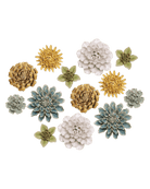 Ceramic Flower English Garden Curated Collection 9 - Chive US Wholesale