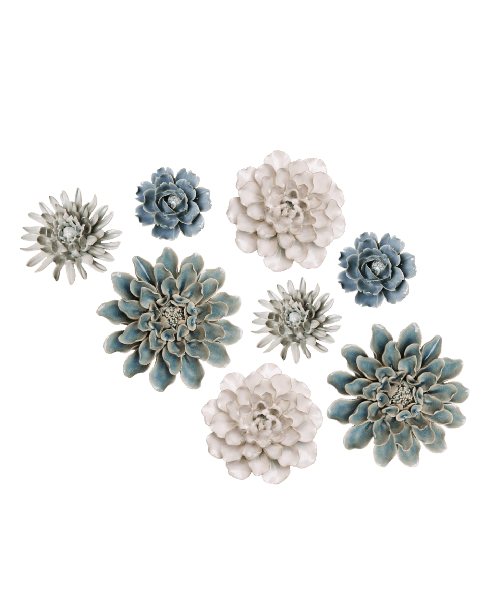 Ceramic Flower English Garden Curated Collection 8 - Chive US Wholesale