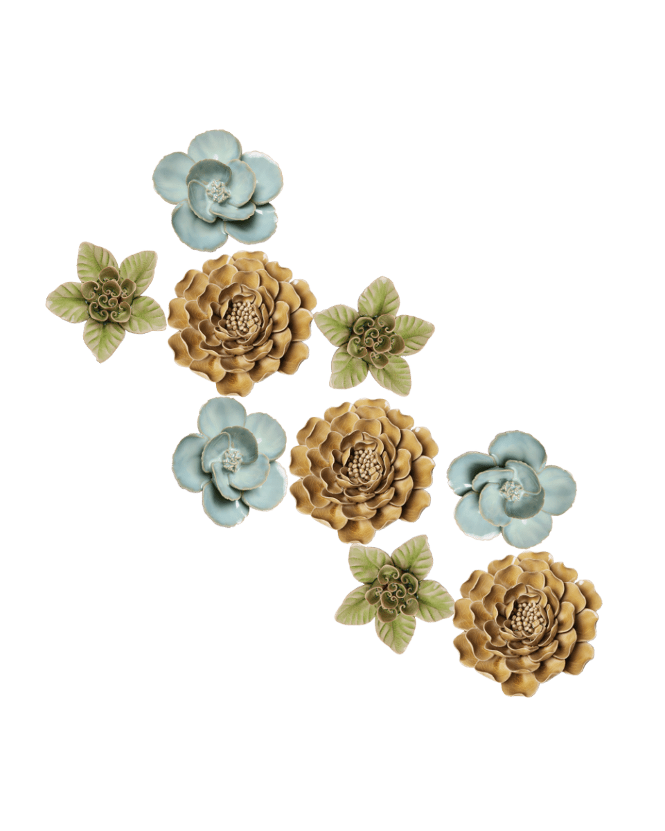 Ceramic Flower English Garden Curated Collection 6 - Chive US Wholesale