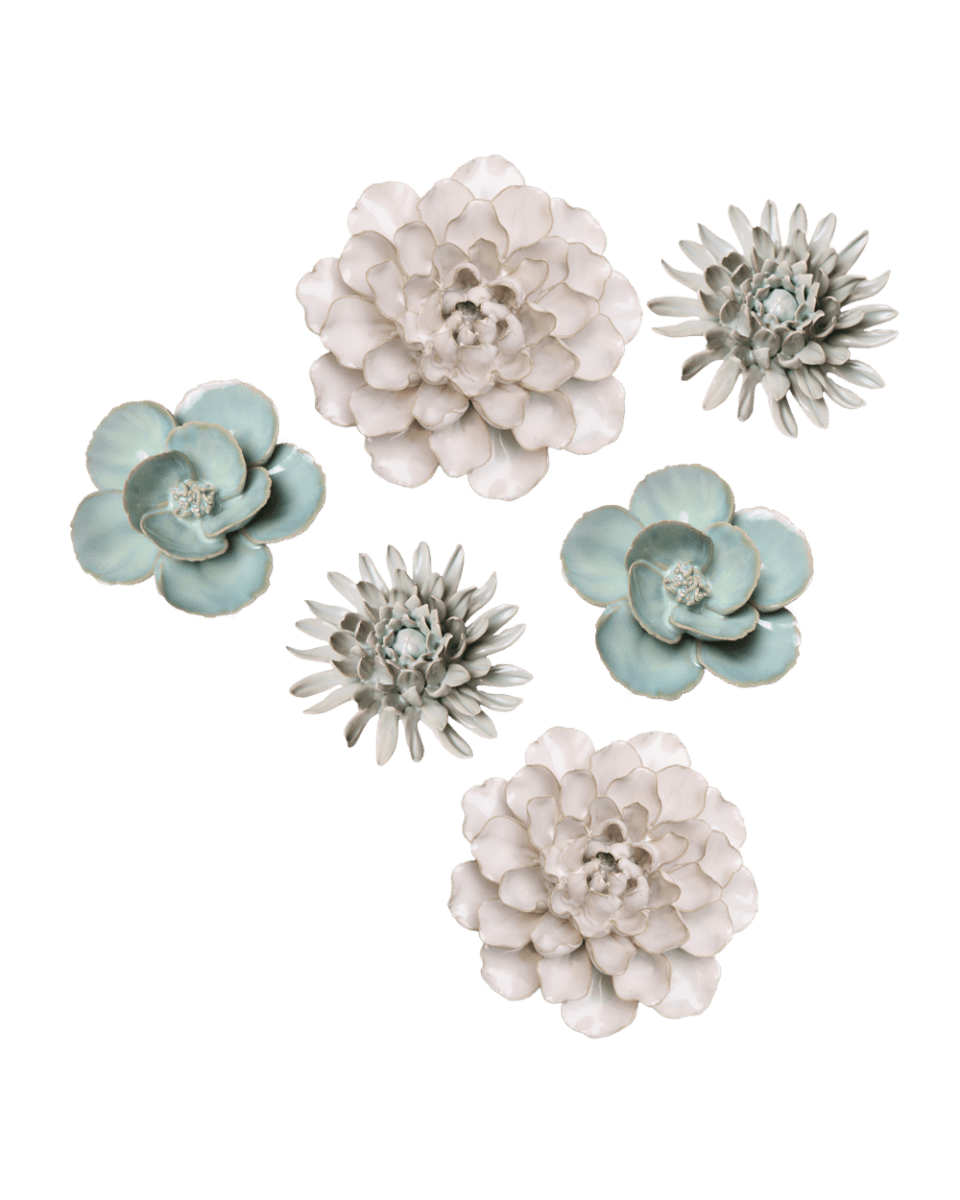 Ceramic Flower English Garden Curated Collection 4 - Chive US Wholesale