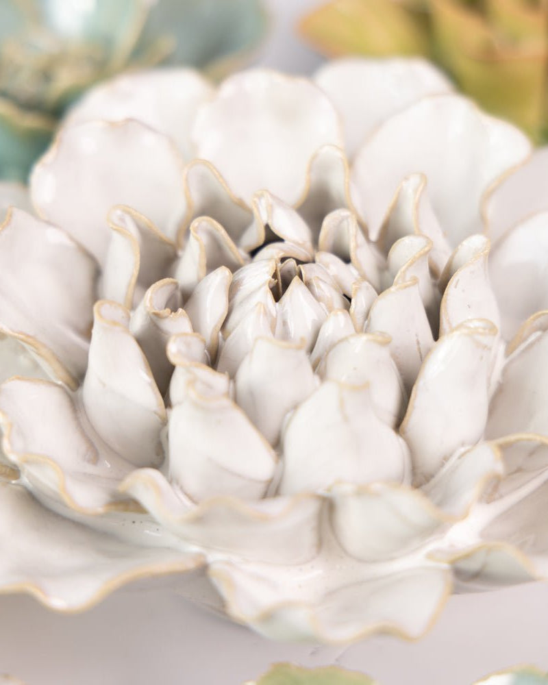 Ceramic Flower English Garden Curated Collection #3 - Chive US Wholesale