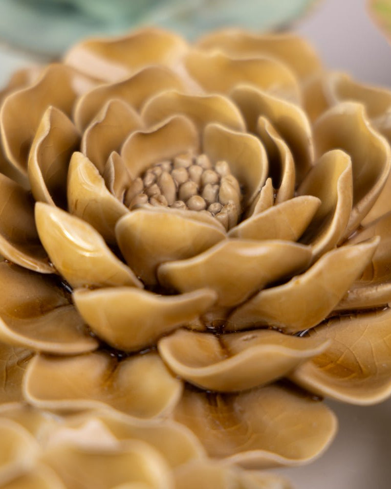 Ceramic Flower English Garden Curated Collection #6 - Chive US Wholesale