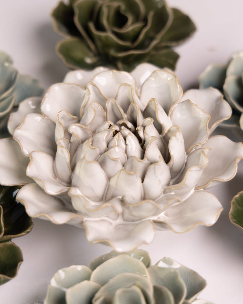 Ceramic Flower English Garden Curated Collection #11 - Chive US Wholesale