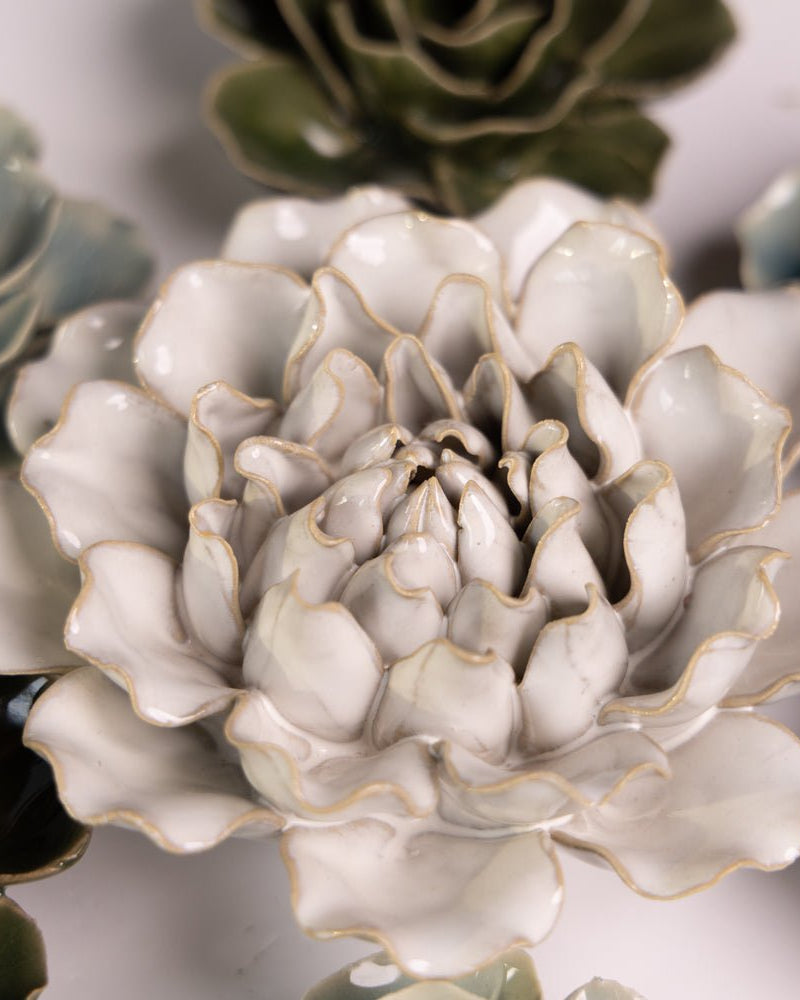 Ceramic Flower English Garden Curated Collection #11 - Chive US Wholesale