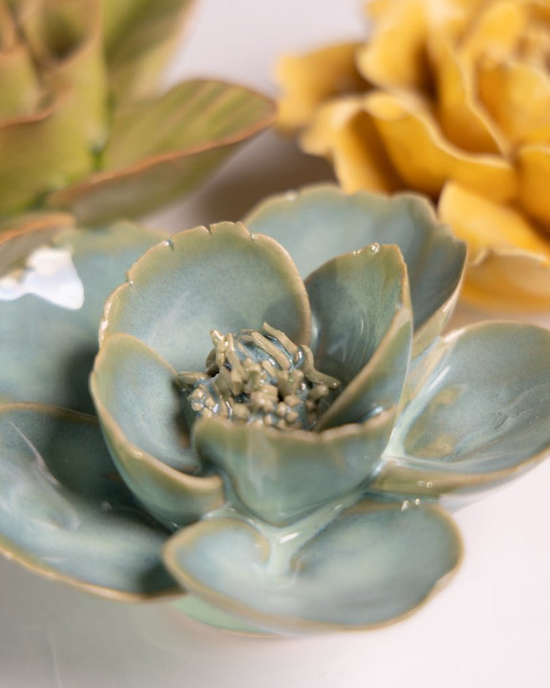 Ceramic Flower English Garden Curated Collection #16 - Chive US Wholesale