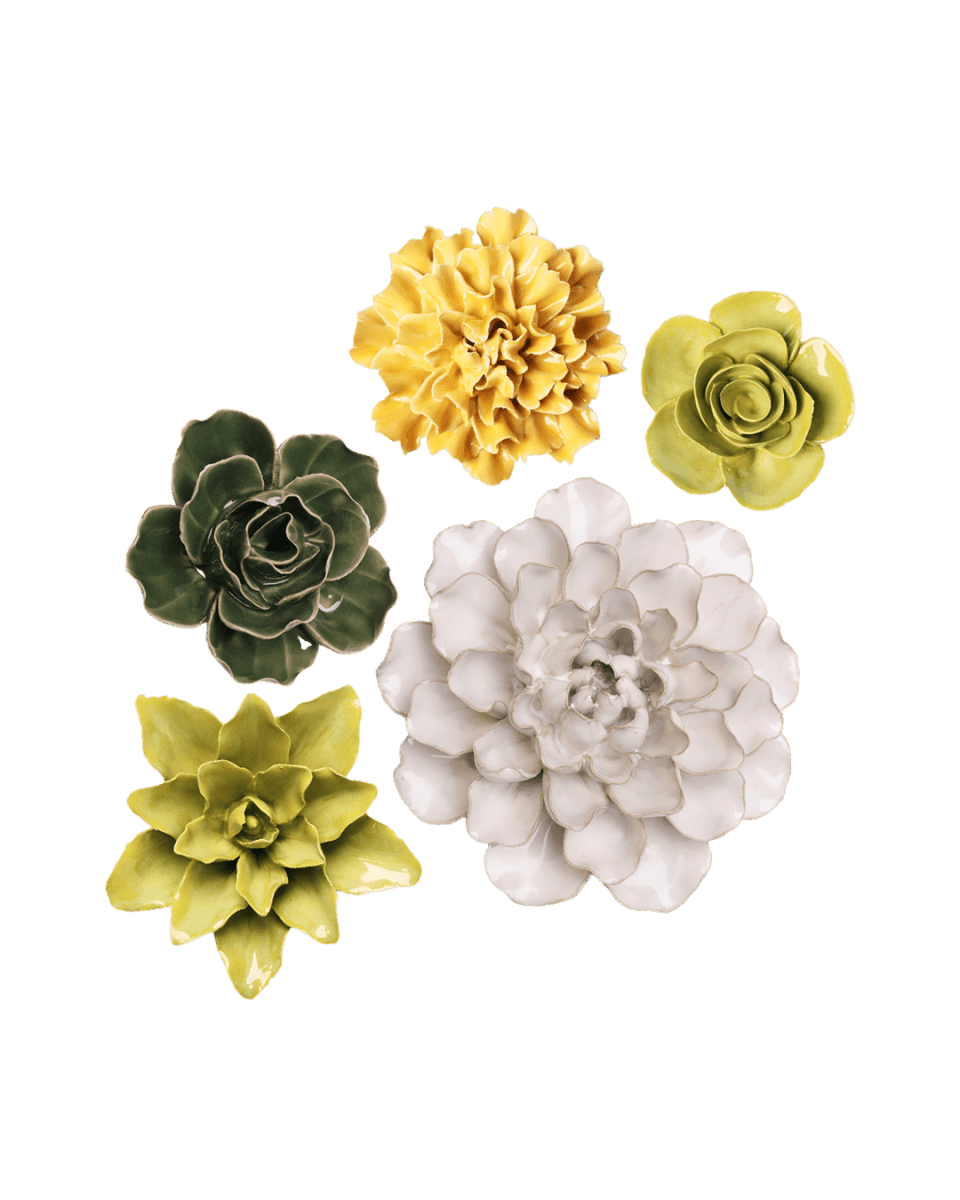 Ceramic Flower English Garden Curated Collection 21 - Chive US Wholesale