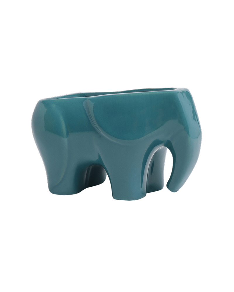 Elephant Ceramic Indoor Plant Pot For Succulents - Chive US Wholesale