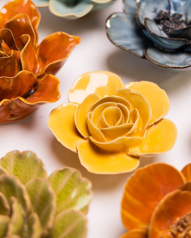 FR03 Burnt Yellow Elegance Ranunculus - Chive US Wholesale