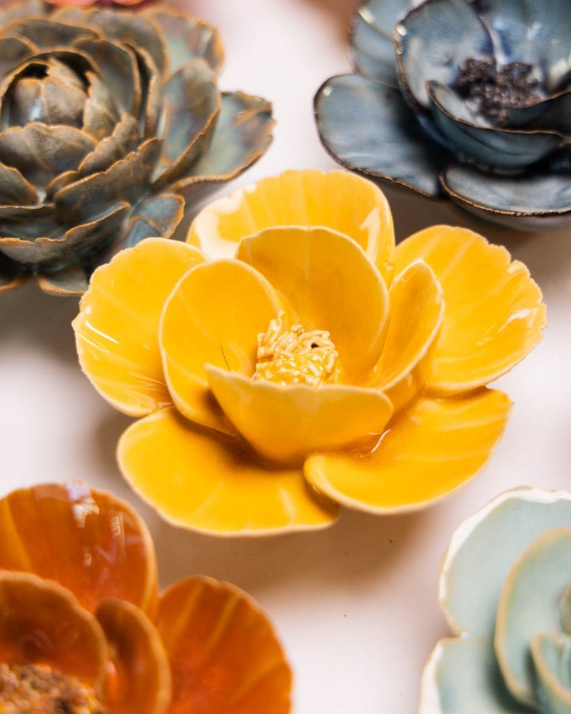 FR06 Burnt Yellow Poppy - Chive US Wholesale