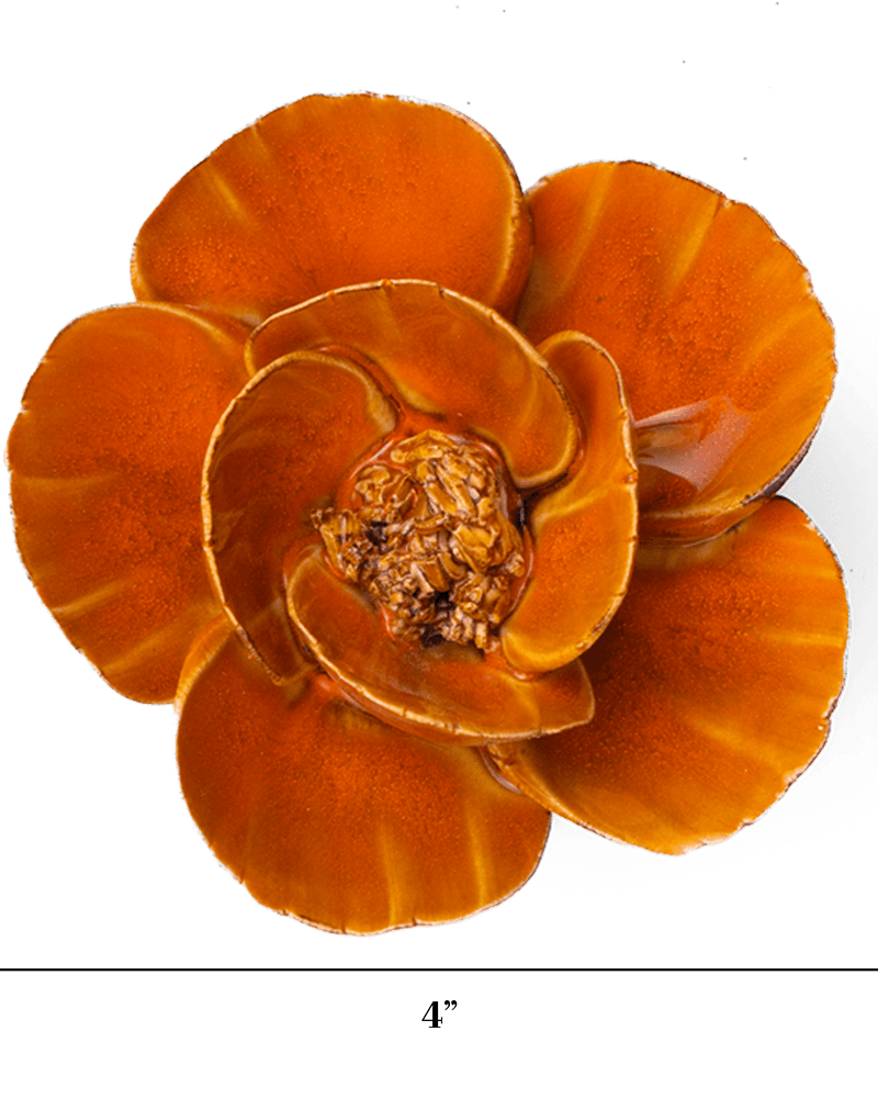 FR08 Burnt Orange Poppy - Chive US Wholesale