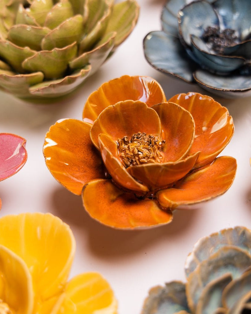 FR08 Burnt Orange Poppy - Chive US Wholesale