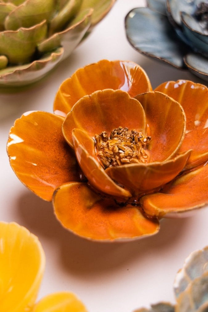 FR08 Burnt Orange Poppy - Chive US Wholesale