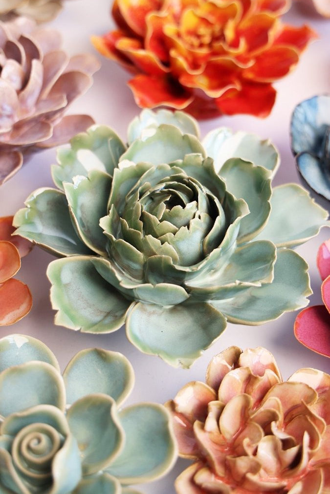 FR27 Milk Teal Camellia - Chive US Wholesale