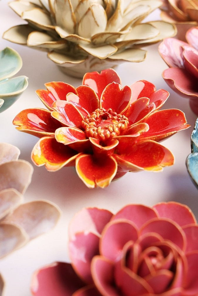 FR29 Orange Yellow Paris Daisy - Chive US Wholesale