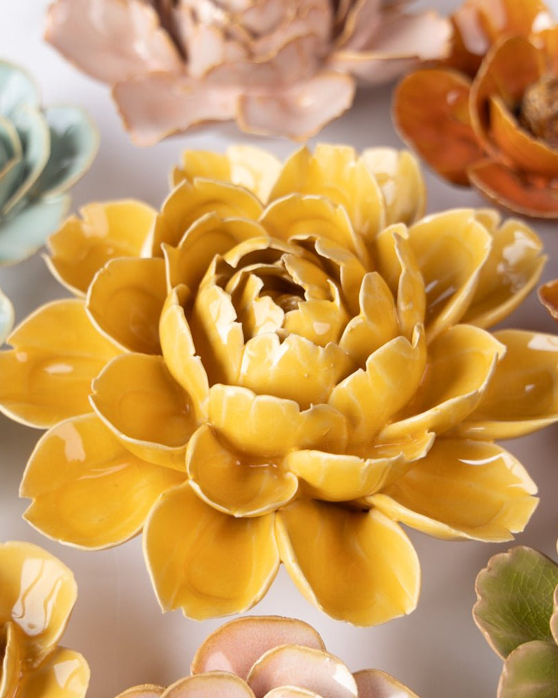 Ceramic Flower France Curated Collection #1 - Chive US Wholesale