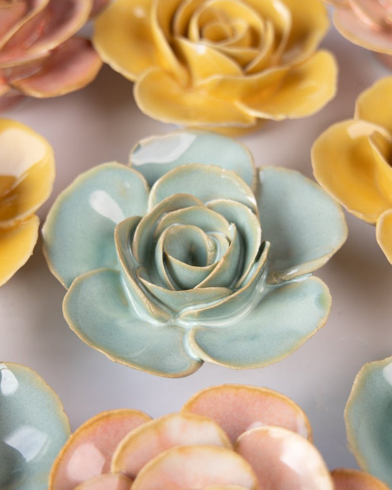 Ceramic Flower France Curated Collection #3 - Chive US Wholesale