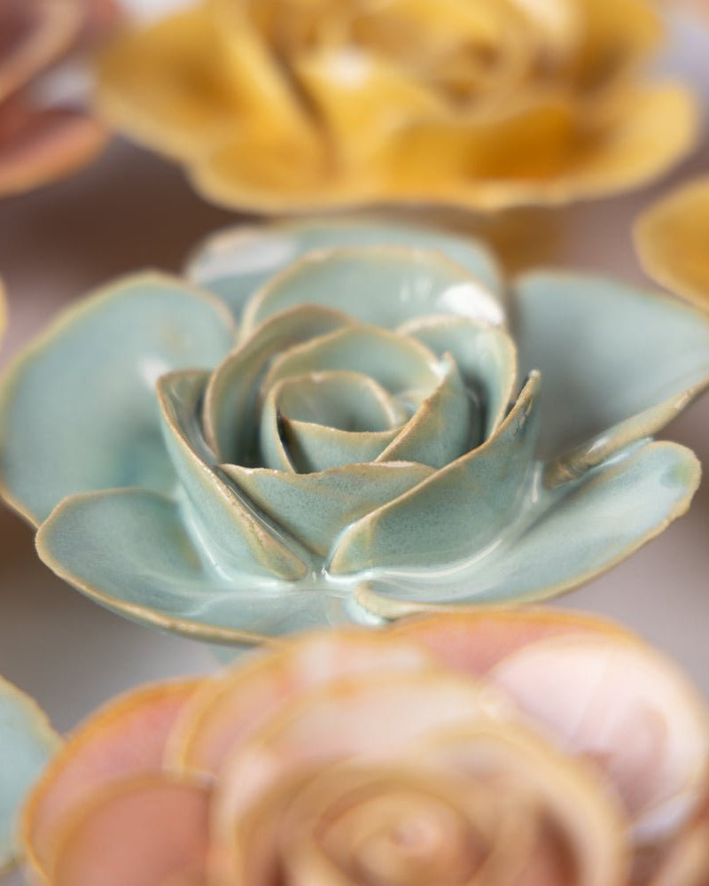 Ceramic Flower France Curated Collection #3 - Chive US Wholesale