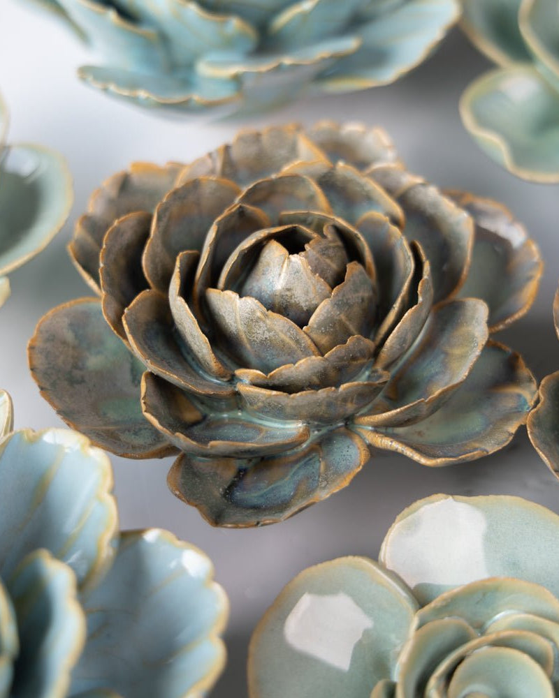 Ceramic Flower France Curated Collection #4 - Chive US Wholesale