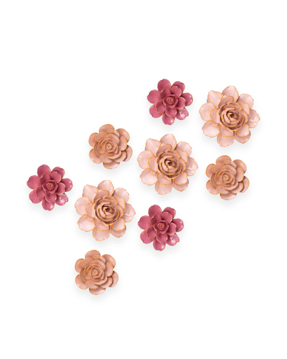Ceramic Flower France Curated Collection 6 - Chive US Wholesale