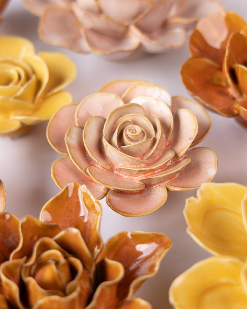 Ceramic Flower France Curated Collection #10 - Chive US Wholesale
