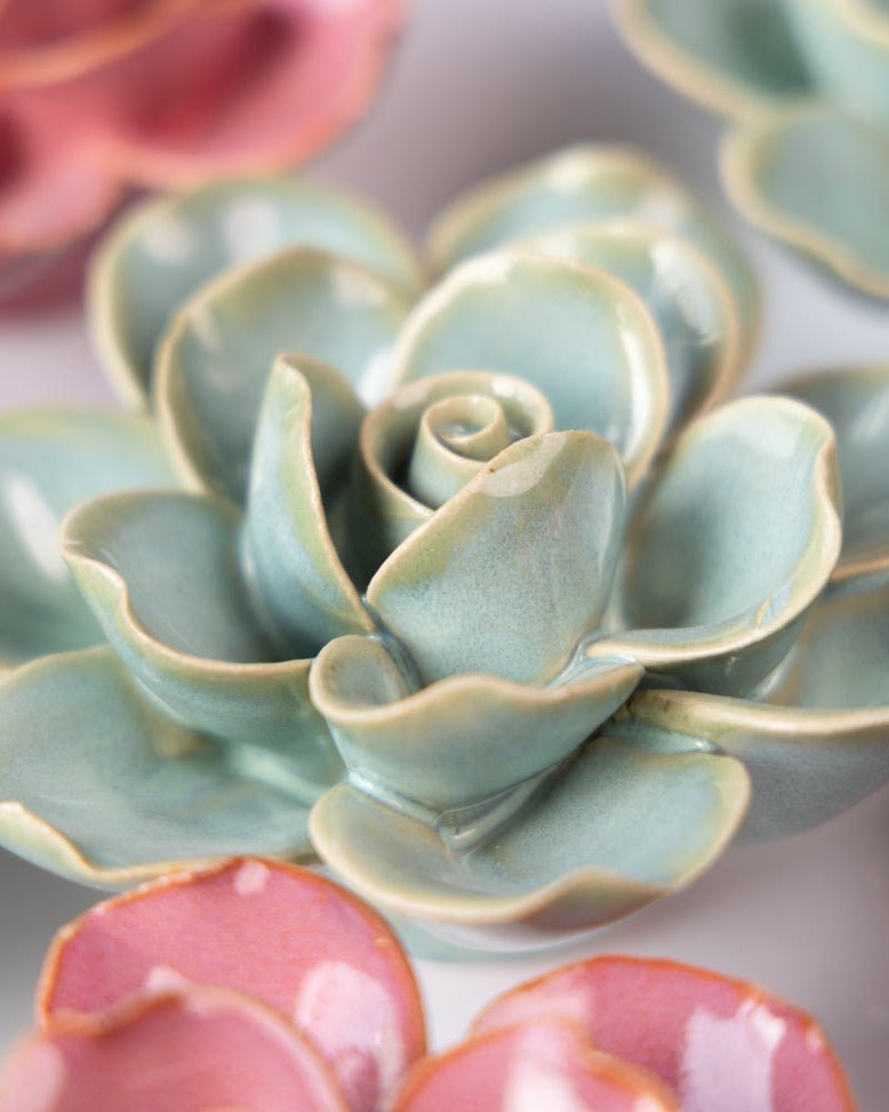 Ceramic Flower France Curated Collection #11 - Chive US Wholesale