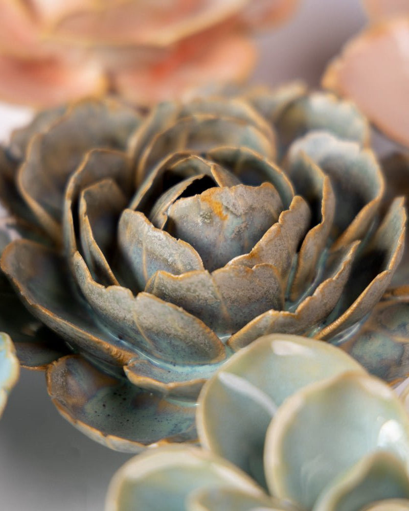Ceramic Flower France Curated Collection #13 - Chive US Wholesale