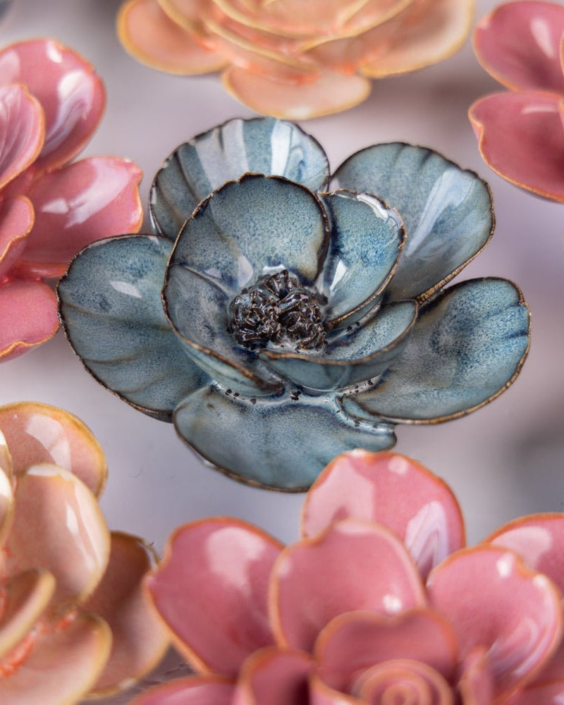 Ceramic Flower France Curated Collection #14 - Chive US Wholesale