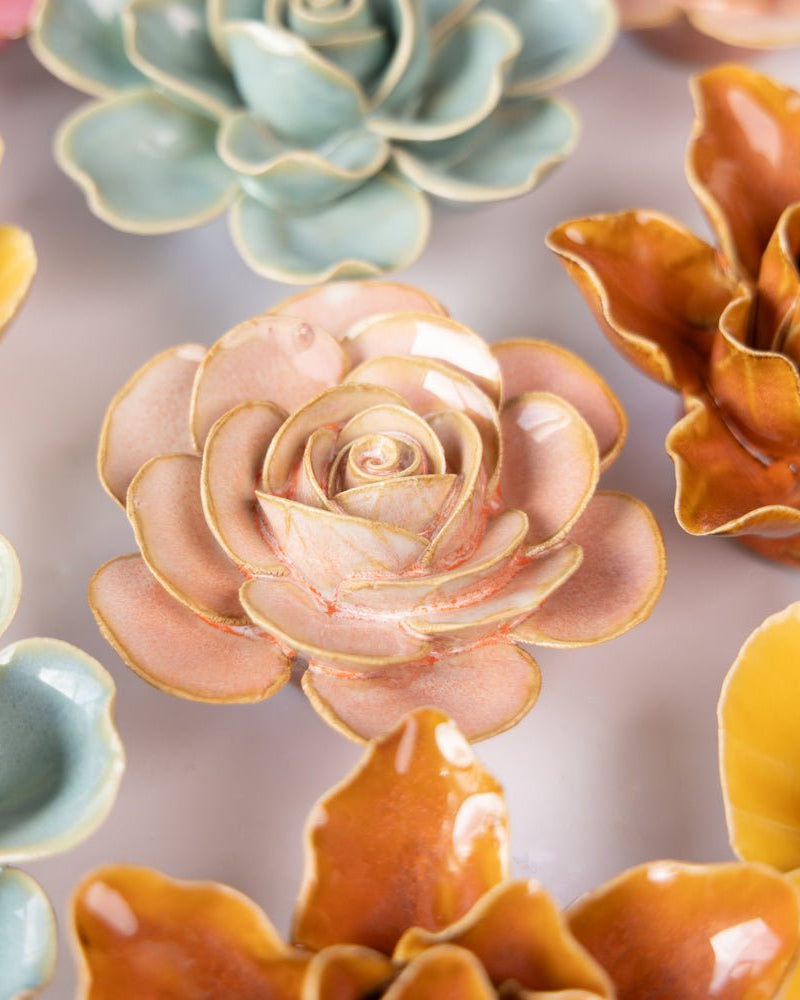Ceramic Flower France Curated Collection #16 - Chive US Wholesale