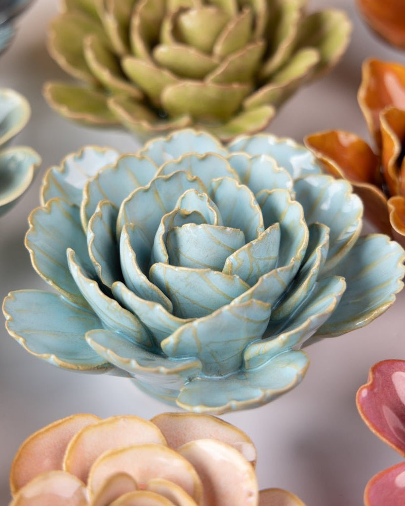Ceramic Flower France Curated Collection #19 - Chive US Wholesale