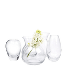 George Glass Clear Bud Vase For Flowers - Chive US Wholesale