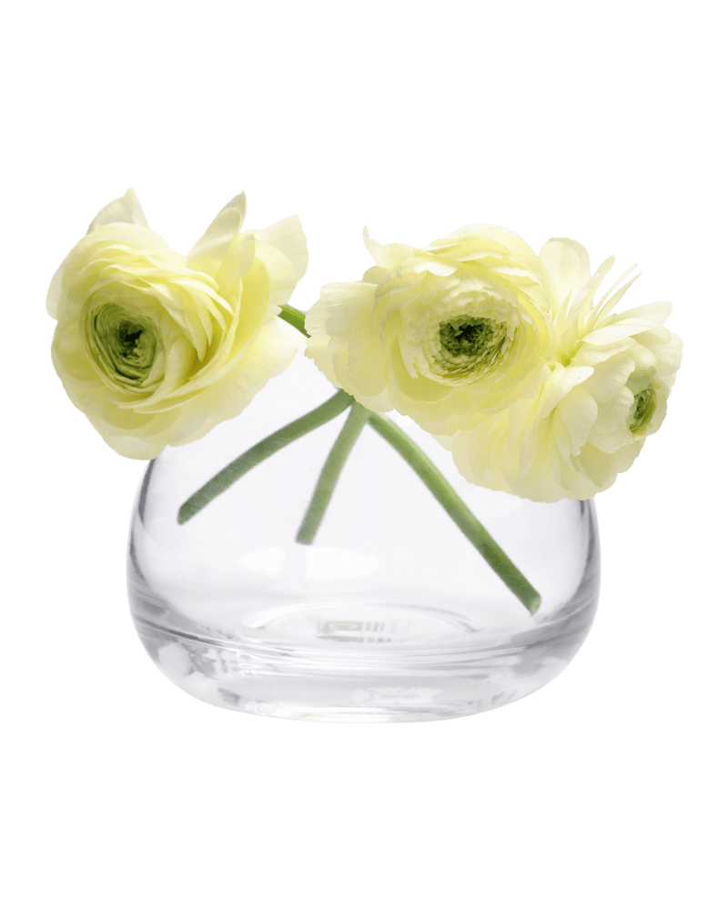 George Glass Clear Bud Vase For Flowers - Chive US Wholesale